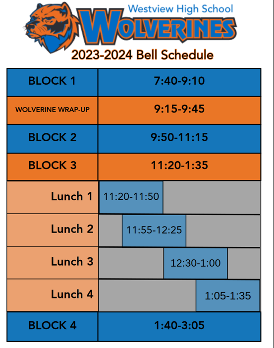 Bell Schedule